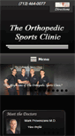 Mobile Screenshot of orthopedicsports.com